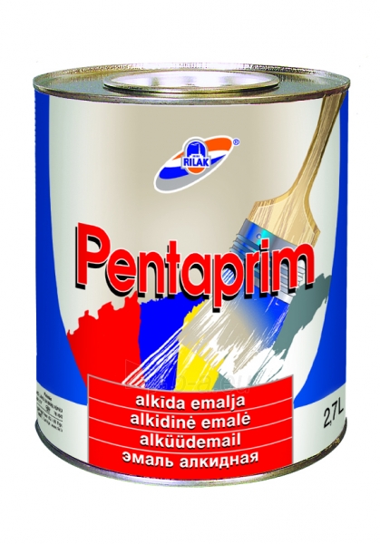 Universalus alkyd enamel Pentaprim 2.7 l Pilka paveikslėlis 1 iš 1