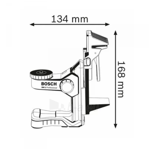 Universalus laikiklis BOSCH BM1 Professional paveikslėlis 2 iš 3