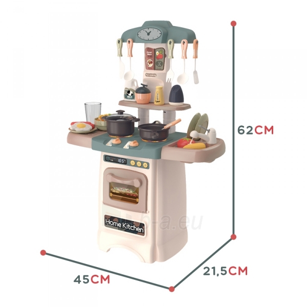 Vaikiška virtuvė su garsais ir šviesomis, mėlyna paveikslėlis 3 iš 8