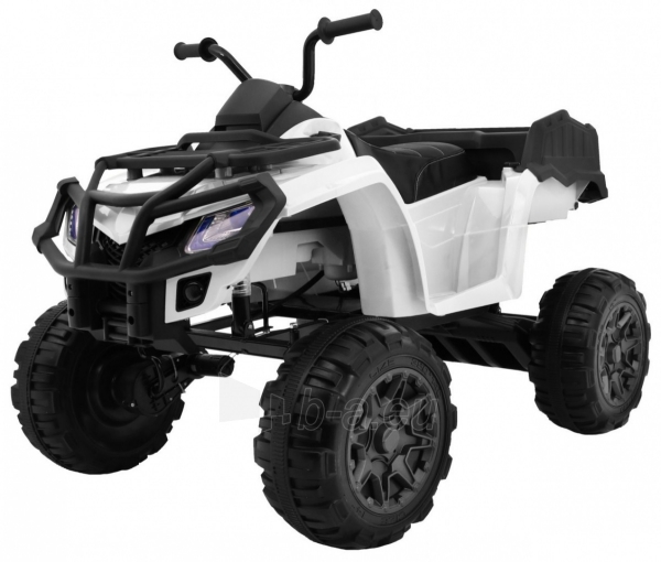 Vaikiškas keturratis Quad XL ATV, baltas paveikslėlis 1 iš 11