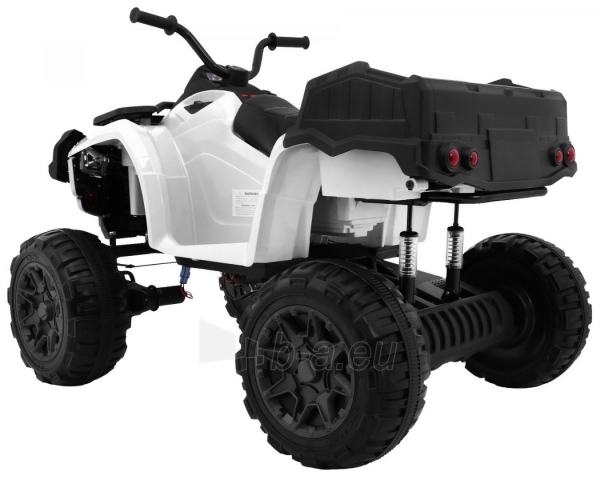 Vaikiškas keturratis Quad XL ATV, baltas paveikslėlis 5 iš 11