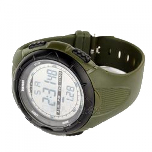 Bērnu pulkstenis SKMEI 1074 AG Lady Size Army Green paveikslėlis 3 iš 5