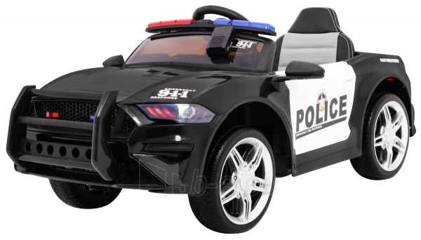 Vaikiškas policijos elektromobilis GT Sport paveikslėlis 1 iš 16