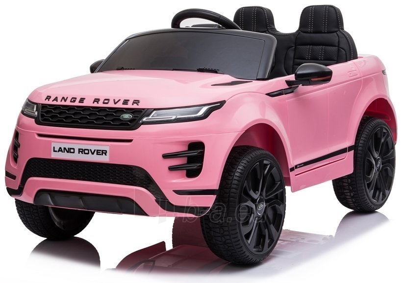 Vaikiškas vienvietis elektromobilis Range Rover Evoque, rožinis paveikslėlis 10 iš 11