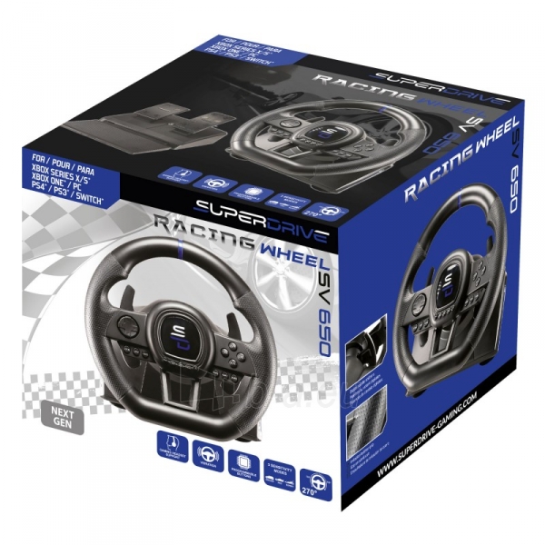 Vairalazdė Subsonic Racing Wheel SV 650 paveikslėlis 10 iš 10