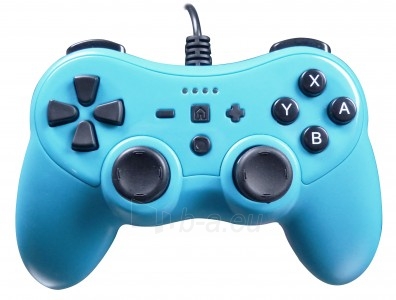 Vairalazdė Subsonic Wired Controller Colorz Neon Blue for Switch paveikslėlis 1 iš 10