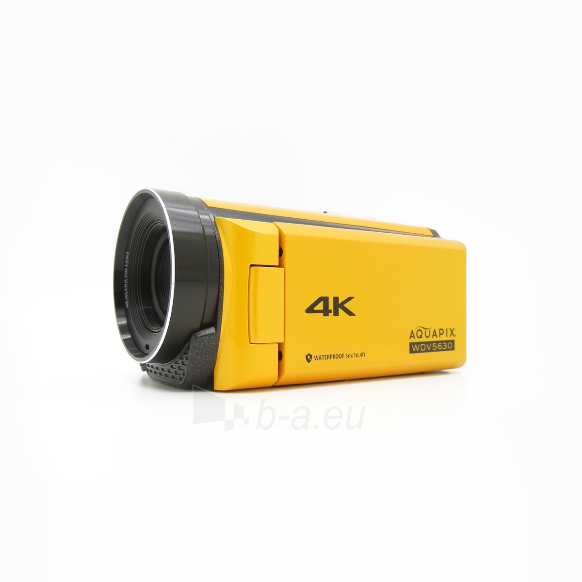 Video camera Easypix Aquapix WDV5630 Yellow 24013 paveikslėlis 3 iš 8