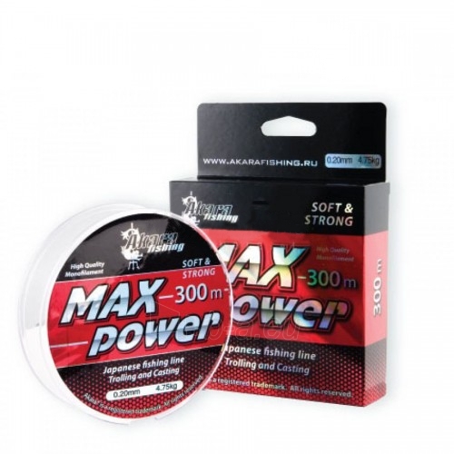 Valas AKARA MAX Power 0.60mm 300M. paveikslėlis 1 iš 1