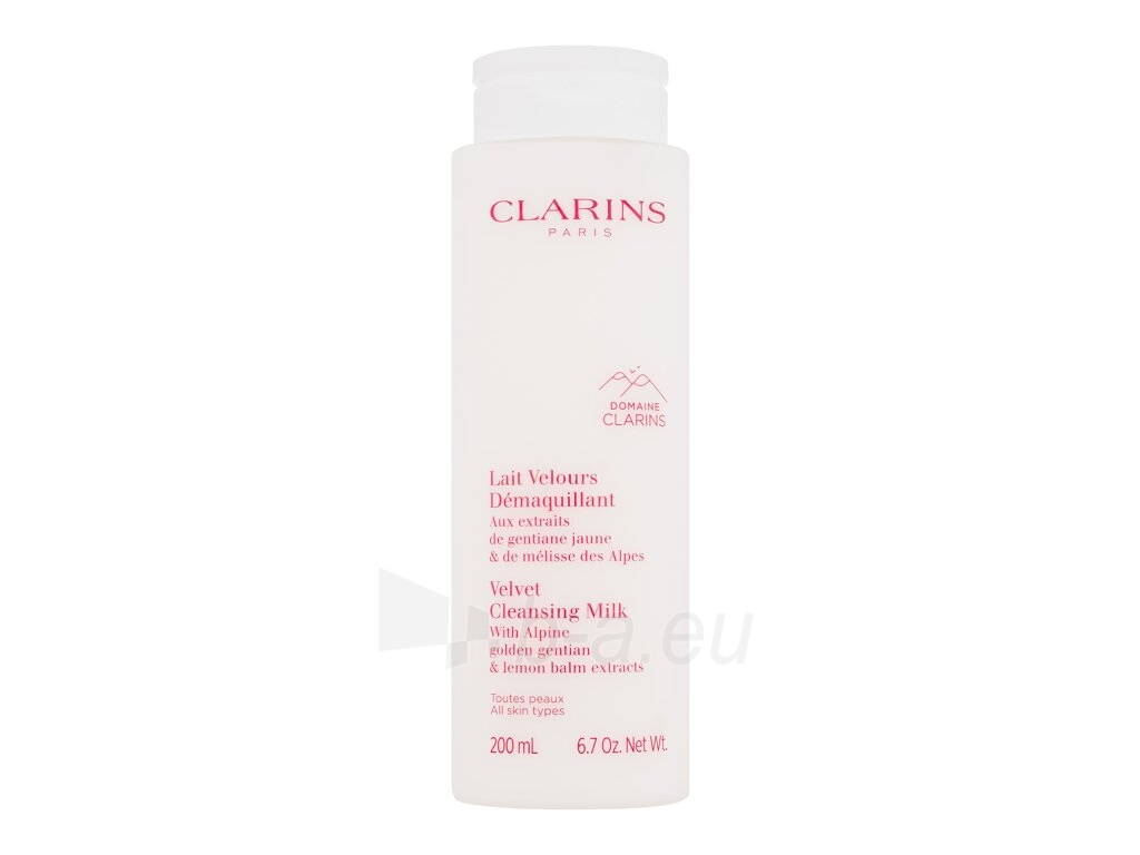 Valomasis pienelis Clarins Velvet 200ml paveikslėlis 1 iš 1