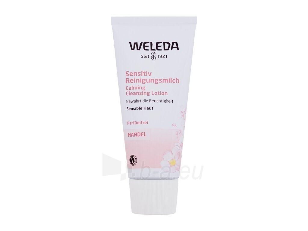 Valomasis pienelis Weleda Almond Soothing 75ml paveikslėlis 1 iš 1