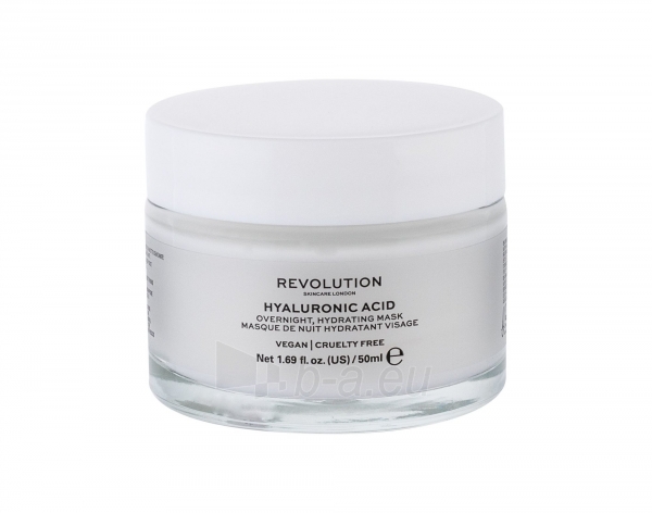 Veido kaukė Makeup Revolution London Hyaluronic Acid 50ml paveikslėlis 1 iš 1