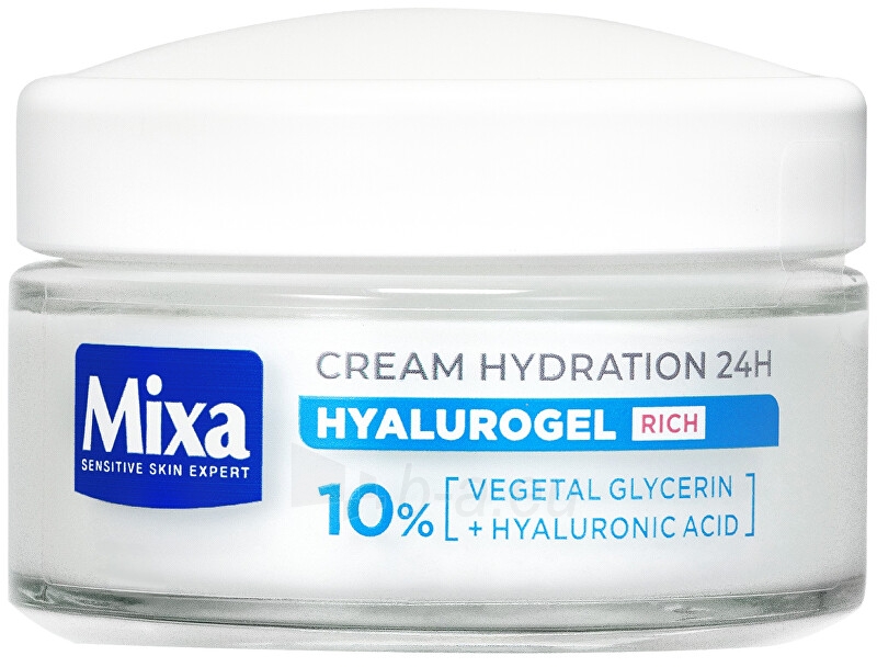 Veido cream Mixa Intense Hydrating Day Cream (Hyalurogel Rich Cream) 50 ml paveikslėlis 1 iš 5