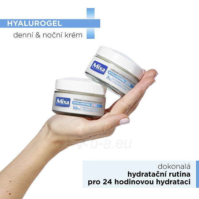 Veido cream Mixa Intense Hydrating Day Cream (Hyalurogel Rich Cream) 50 ml paveikslėlis 3 iš 5