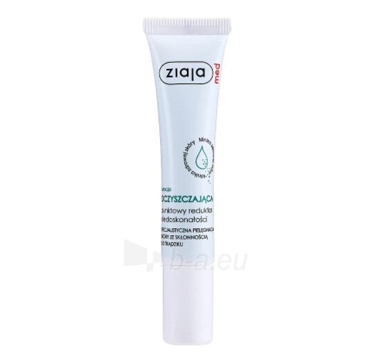 Veido cream Ziaja Local Anti-Acne Care for Face, Décollette and Back Antibacterial Care 15 ml paveikslėlis 1 iš 1