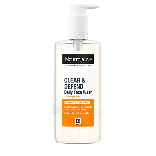 Veido prausiklis Neutrogena Clear & Defend 200 ml paveikslėlis 1 iš 6