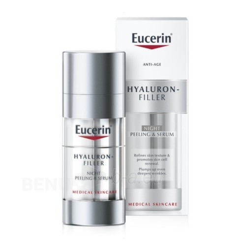 Veido serumas Eucerin Night Recovery and Filling Serum Hyaluron Filler (Night Peeling & Serum) 30 ml paveikslėlis 1 iš 1