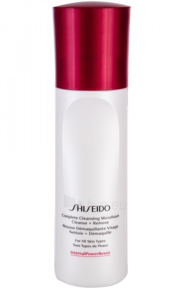 Veido valomosios putos Shiseido Complete Cleansing Microfoam Cleansing Mousse 180ml paveikslėlis 1 iš 1