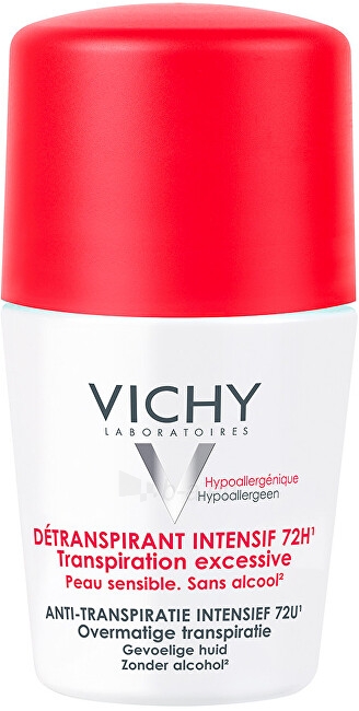 Vichy Antiperspirant roll-on Stress Resist 72H 50 ml paveikslėlis 1 iš 1