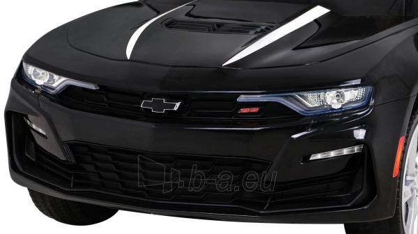 Vienvietis elektromobilis Chevrolet CAMARO 2SS, juodas paveikslėlis 3 iš 15