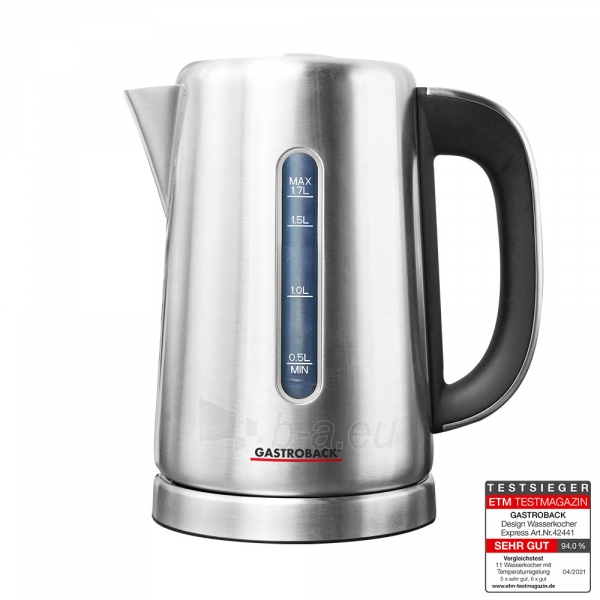 Virdulys Gastroback 42441 Design Water Kettle Express paveikslėlis 1 iš 4