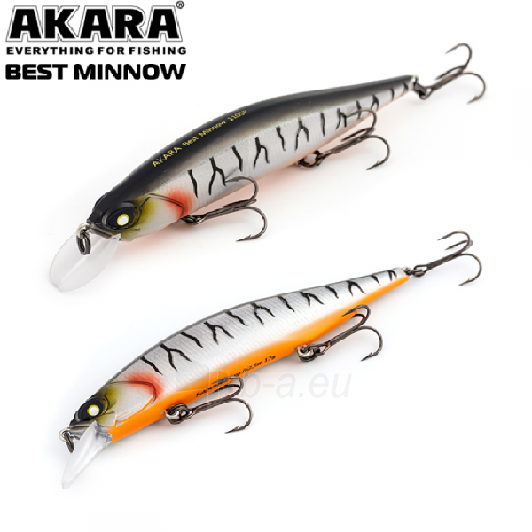 Vobleris AKARA Best Minnow 100SP 15g A109 paveikslėlis 1 iš 1