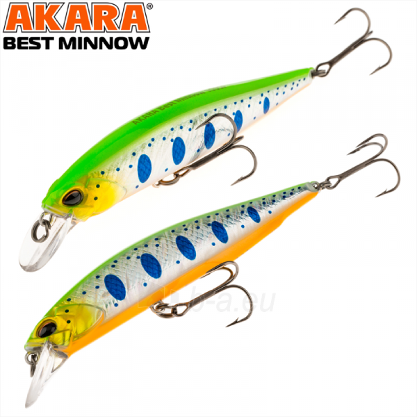 Vobleris AKARA Best Minnow 100SP 15g A204 paveikslėlis 1 iš 1