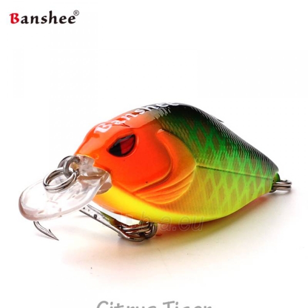 Vobleris Banshee Crankbait 58mm 9g VKR01-58 Citrus Tiger, Plūdrus paveikslėlis 1 iš 3