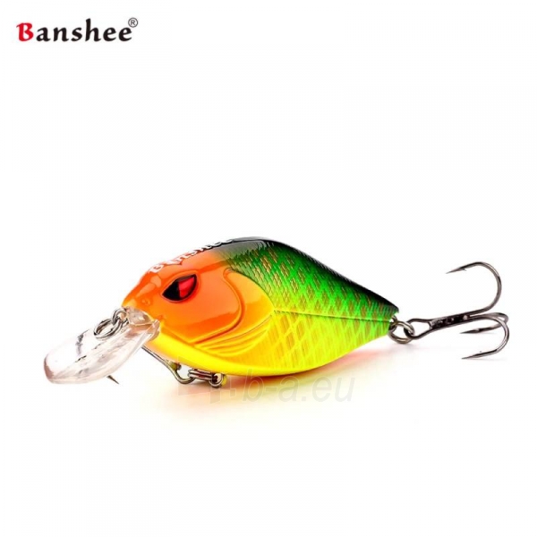 Vobleris Banshee Crankbait 58mm 9g VKR01-58 Citrus Tiger, Plūdrus paveikslėlis 2 iš 3