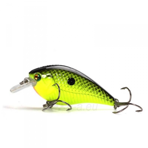 Vobleris Banshee Crankbait 60mm 12g VC03 Chartreuse Black Shad, Plūdrus paveikslėlis 2 iš 2