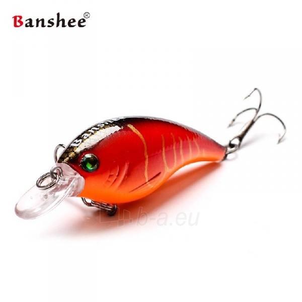 Vobleris Banshee Crankbait Bass 60mm 10g VC01 Mad Lava, Plūdrus paveikslėlis 1 iš 4