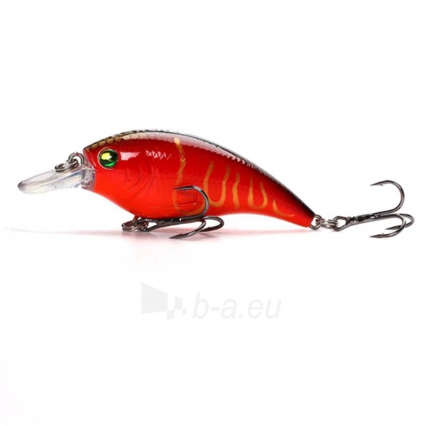 Vobleris Banshee Crankbait Bass 60mm 10g VC01 Mad Lava, Plūdrus paveikslėlis 4 iš 4