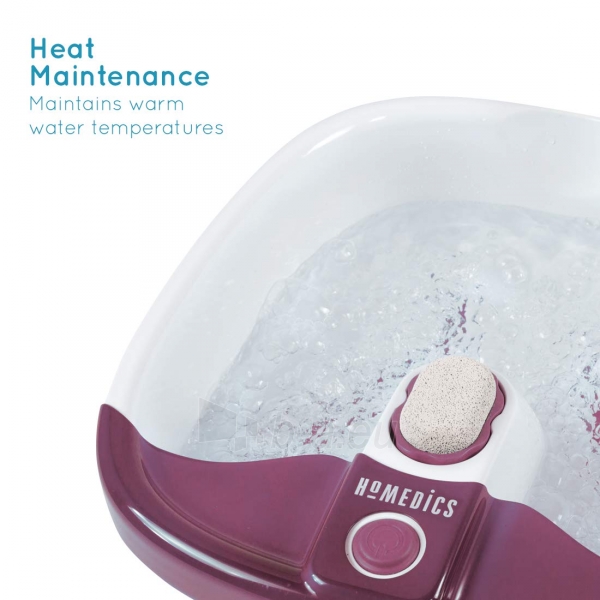 Vonelė kojoms Homedics Bubblemate Footspa FB-55PB paveikslėlis 5 iš 6