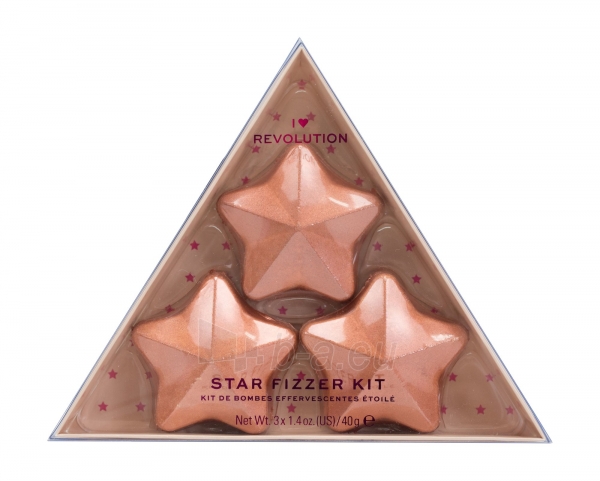 Vonios putos Makeup Revolution London I Heart Revolution Coconut Star Fizzer 40g paveikslėlis 1 iš 1