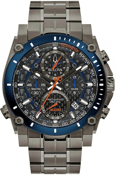 Male laikrodis Bulova Precisionist Champlain Chronograph 98B343 paveikslėlis 1 iš 6