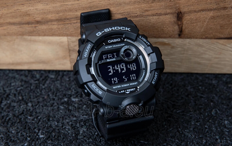 Vīriešu pulkstenis Casio G-Shock G-SQUAD Step Tracker GBD-800-1BER (626) paveikslėlis 2 iš 7