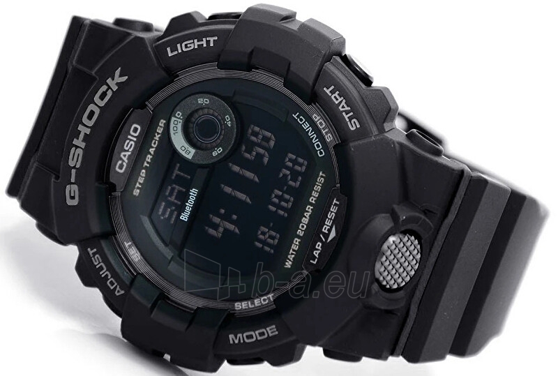 Male laikrodis Casio G-Shock G-SQUAD Step Tracker GBD-800-1BER (626) paveikslėlis 5 iš 7