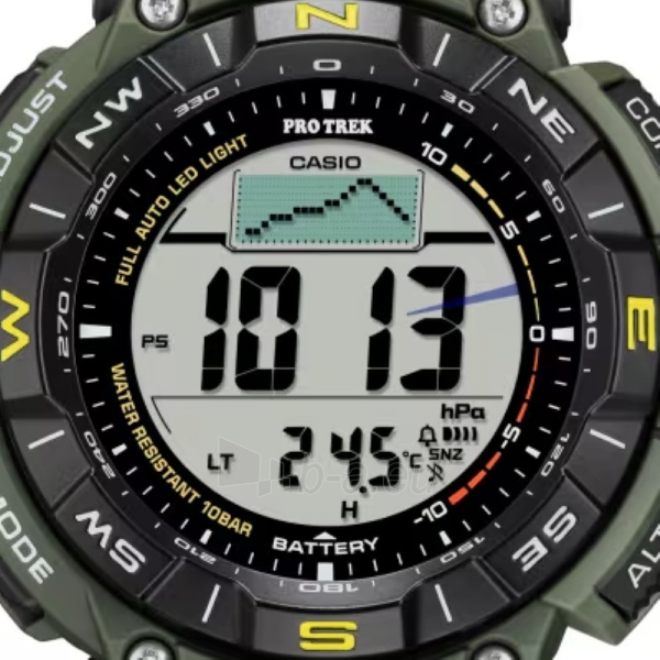 Vyriškas laikrodis Casio PROTREK SOLAR PRG-340-3ER paveikslėlis 10 iš 11