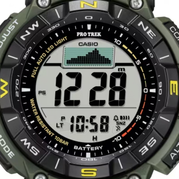 Vyriškas laikrodis Casio PROTREK SOLAR PRG-340-3ER paveikslėlis 9 iš 11