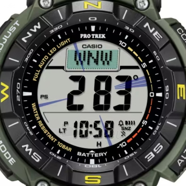 Vyriškas laikrodis Casio PROTREK SOLAR PRG-340-3ER paveikslėlis 8 iš 11