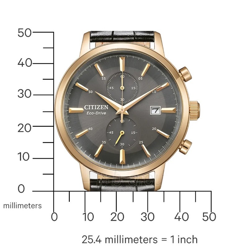 Male laikrodis Citizen Eco-Drive CA7067-11H paveikslėlis 5 iš 5