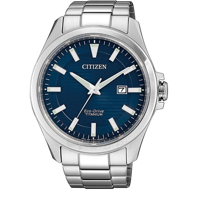 Vīriešu pulkstenis Citizen Eco-Drive Titanium BM7470-84L paveikslėlis 1 iš 6