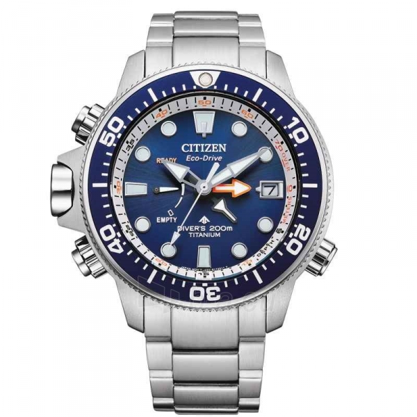 Male laikrodis Citizen Promaster Eco-Drive Marine Diver Titanium BN2041-81L paveikslėlis 1 iš 7