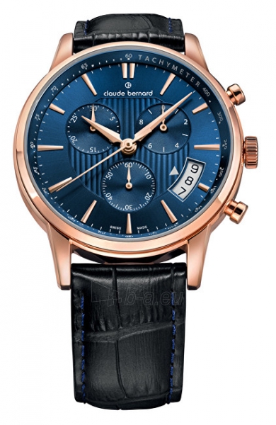 Vyriškas laikrodis Claude Bernard Classic Chronograph 01002 37R BUIR paveikslėlis 1 iš 4