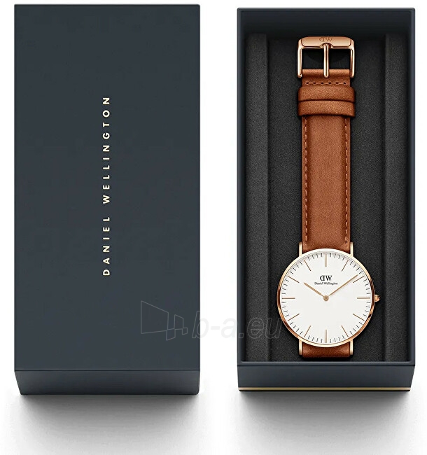 Male laikrodis Daniel Wellington Classic 40 Durham RG White DW00100109 paveikslėlis 6 iš 6