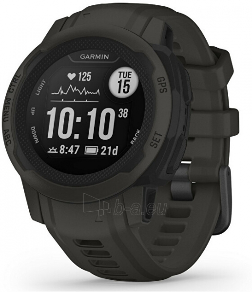 Male laikrodis Garmin Instinct 2S - Graphite 010-02563-00 paveikslėlis 1 iš 10