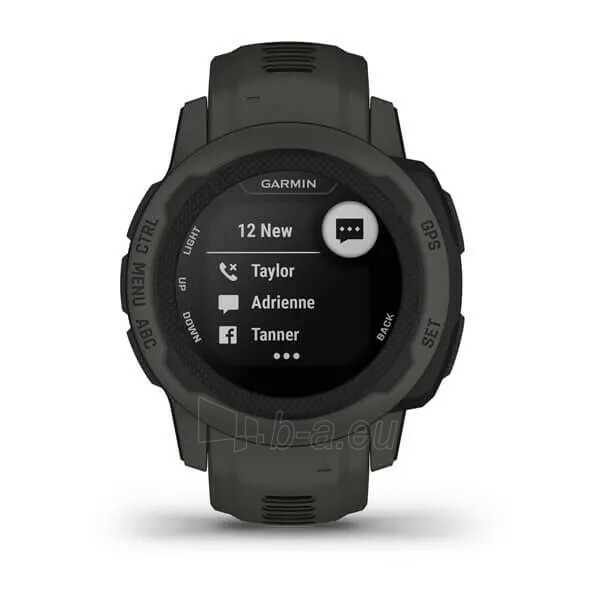 Male laikrodis Garmin Instinct 2S - Graphite 010-02563-00 paveikslėlis 5 iš 10