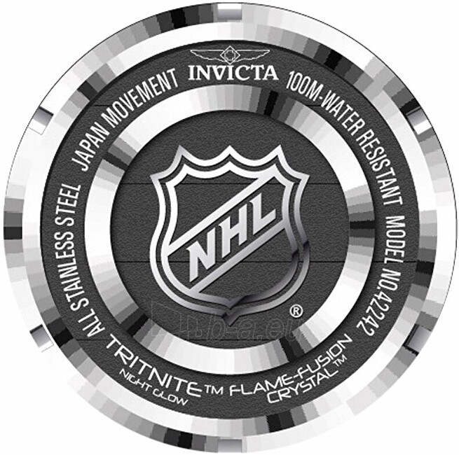 Vīriešu pulkstenis Invicta Invicta NHL Pittsburgh Penguins Quartz 42242 paveikslėlis 15 iš 22