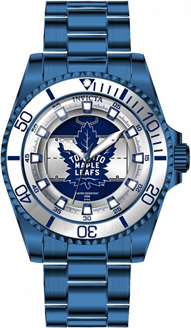 Vīriešu pulkstenis Invicta Invicta NHL Toronto Maple Leafs Quartz 42246 paveikslėlis 13 iš 22