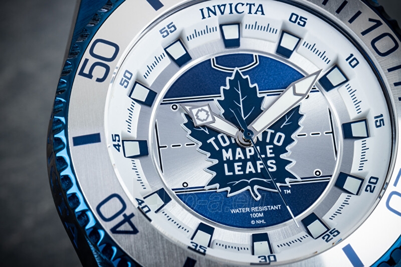 Vīriešu pulkstenis Invicta Invicta NHL Toronto Maple Leafs Quartz 42246 paveikslėlis 18 iš 22