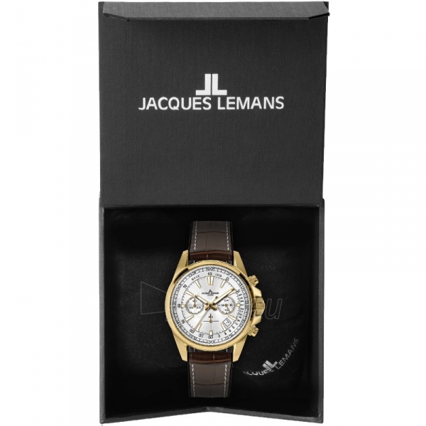 Vīriešu pulkstenis Jacques Lemans Chronograph 1-2117F paveikslėlis 5 iš 7